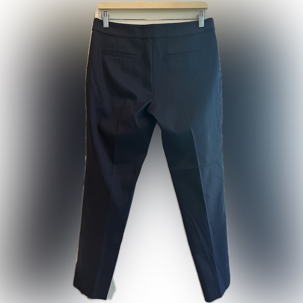 Tory Burch EUC Callie Skinny Ankle Pants Classic Navy Size 8 - Picture 3 of 13